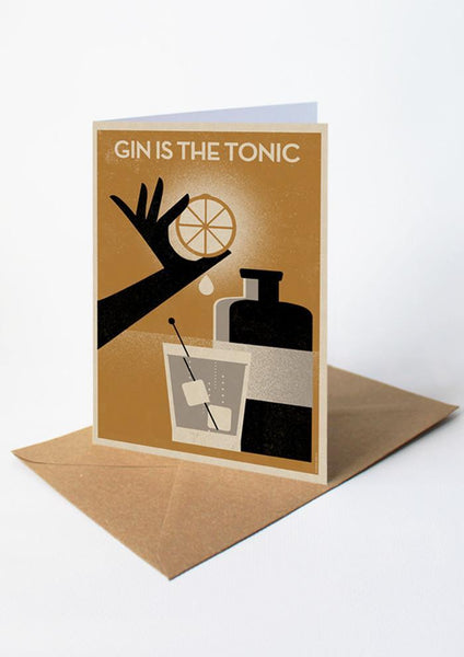 GIN IS THE TONIC