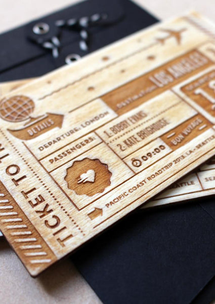 PERSONALISED TICKET - TRAVEL