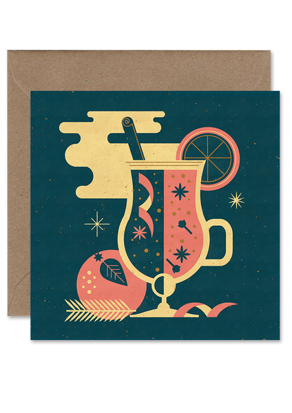 Mulled Wine Christmas Card