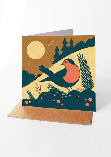 Robin Christmas Card